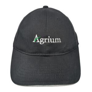 Agrium Fitted Baseball Cap Black XL Lightweight Embroidered AJM International